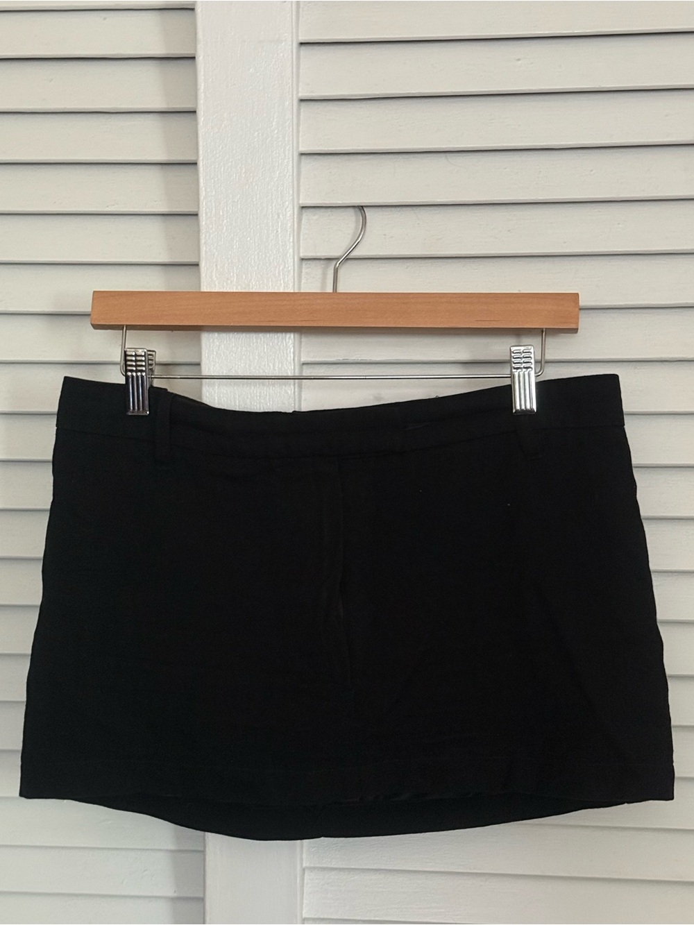ann demeulemeester black micro mini skirt